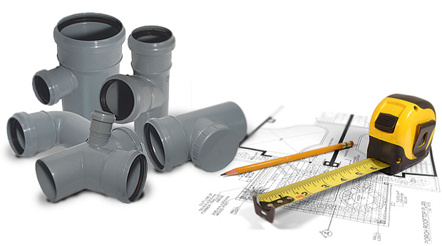 Монтаж наружной и внутренней канализации